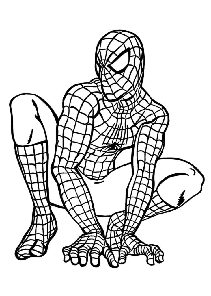 Step By Step Spiderman Easy Drawing Tutorial